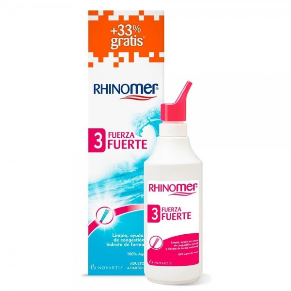 Rhinomer Fuerza 3 Fuerte 180 ml Promo