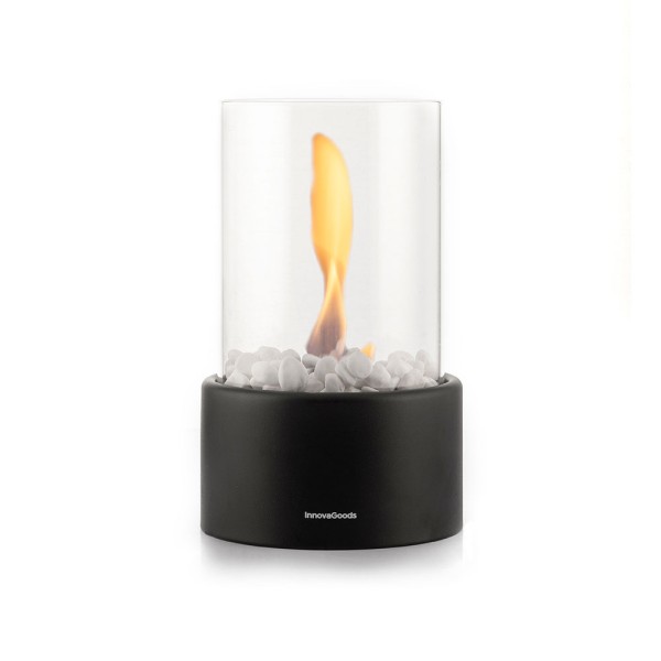 Chimenea de mesa de bioetanol decorativa ø16 x 26,5 cm