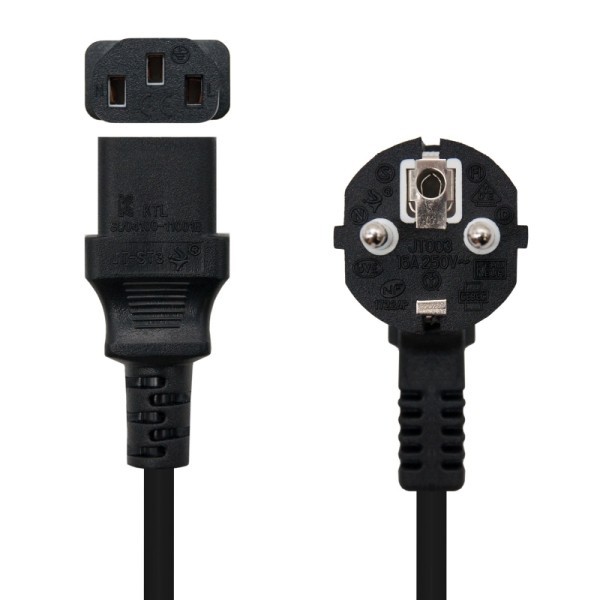 Nanocable cable alimentación cpu cee7/m-c13/h 3 m